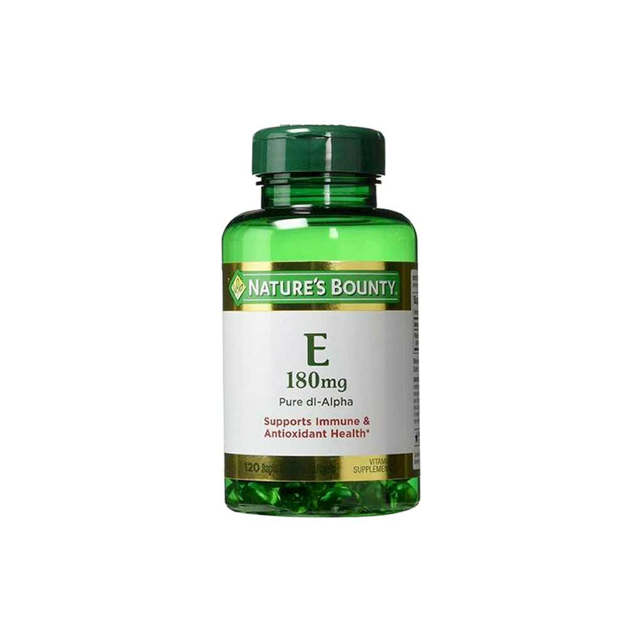 Nature's Bounty E -180 mg (400Iu) Pure Dl=Alpha 120 's