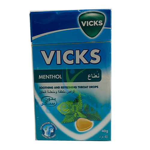 Vicks C Drops Menthol Loz. 40g 20S