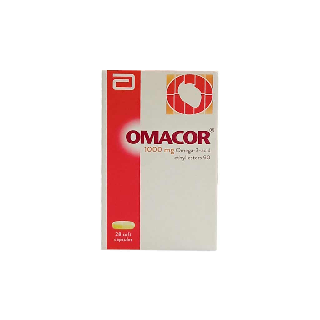 Omacor 1000mg Soft Capsule 28S