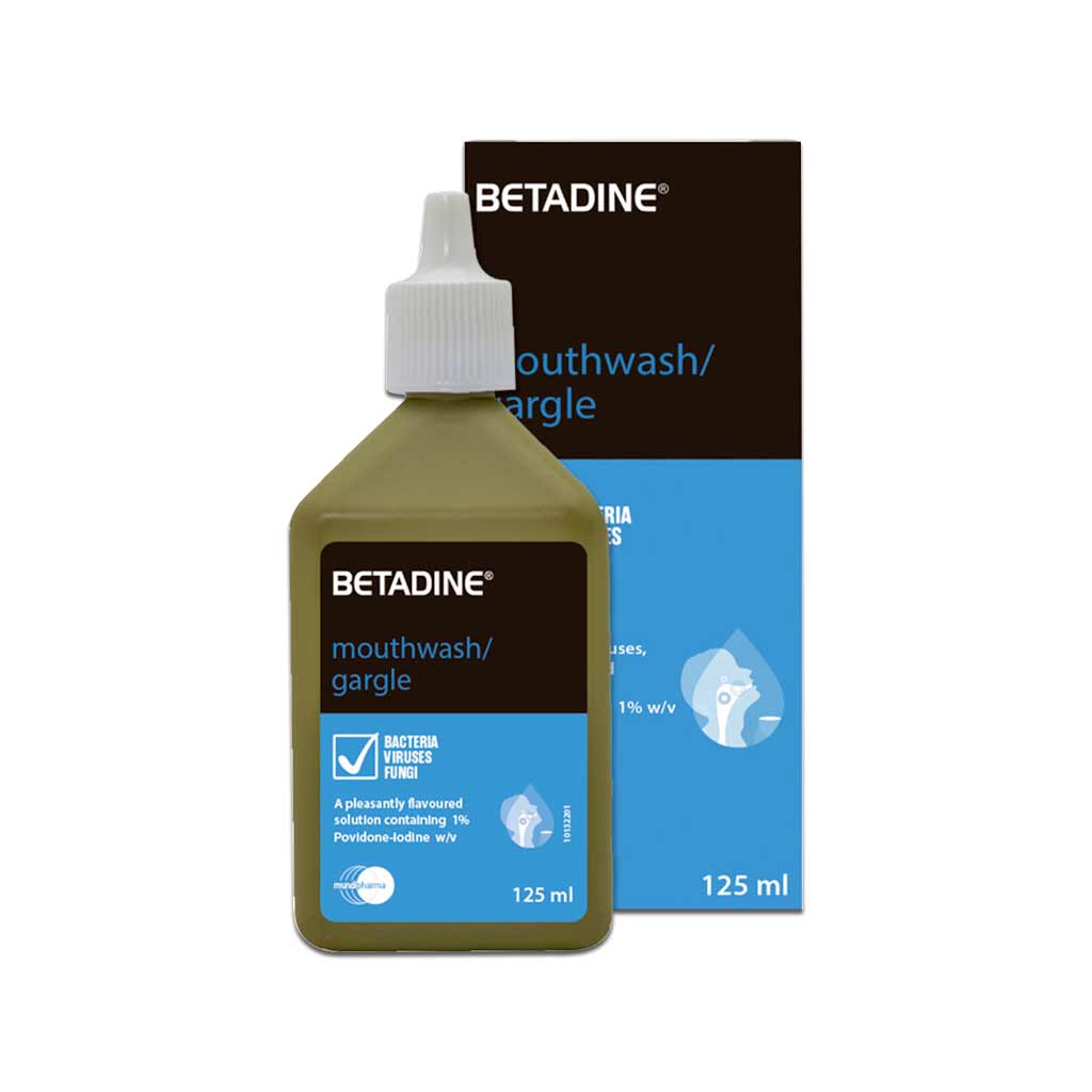 Betadine Gargle Mouth Wash 125ml