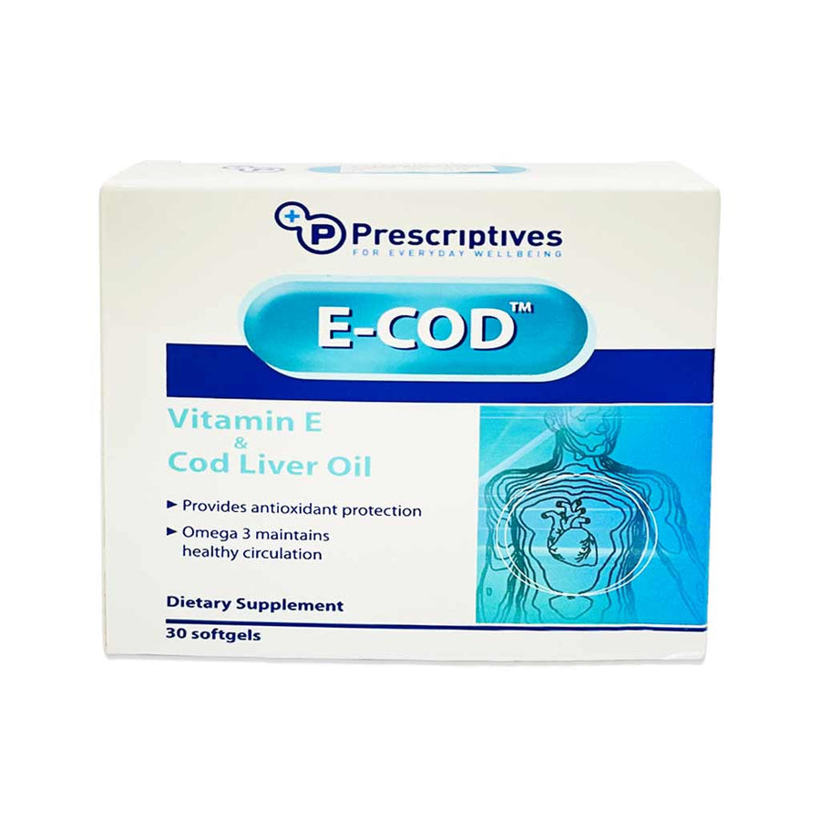 E-Cod Vit E & Clo Soft Gel 30's