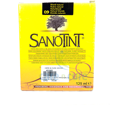 Sanotint Classic Natural Blonde 09 125ml