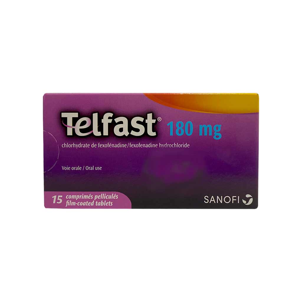 Telfast 180 Mg Tab 15S