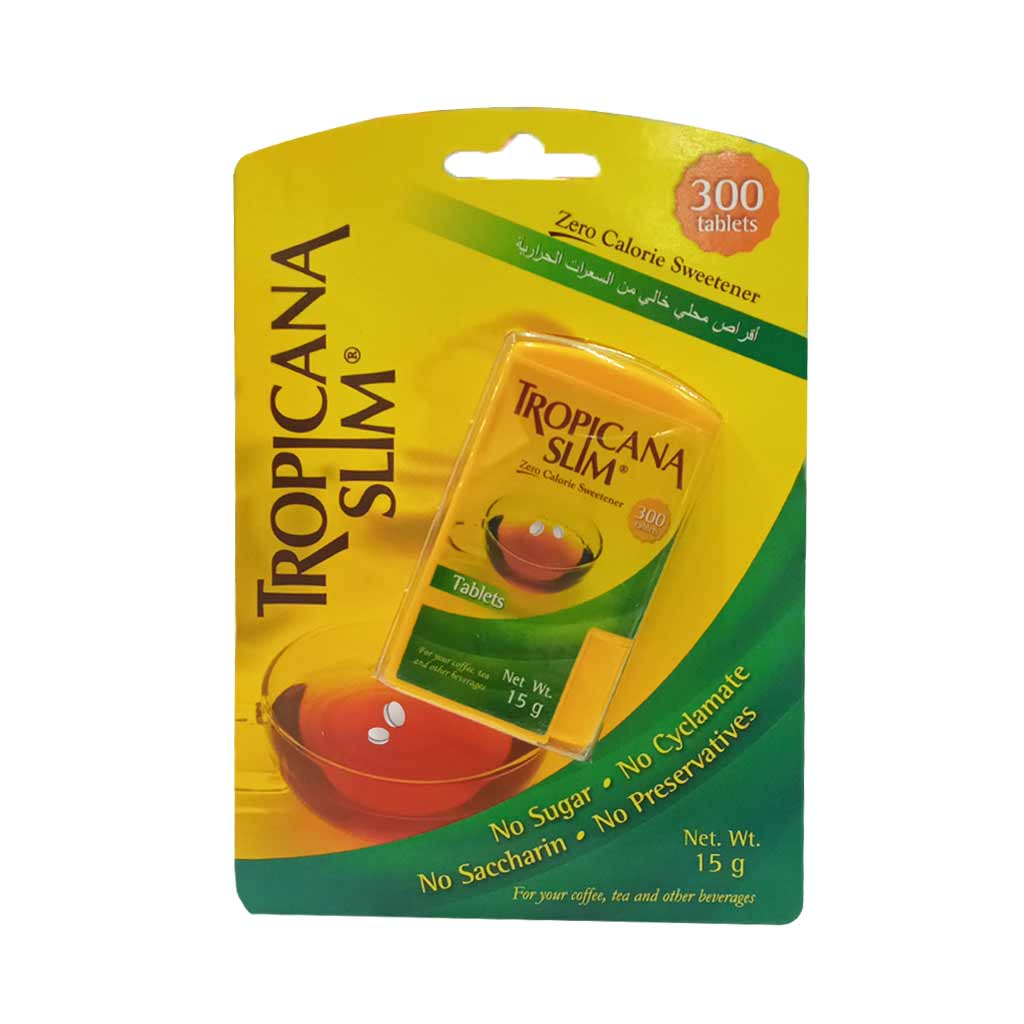 Tropicana Slim Zero Calorie 15G Tab 300S