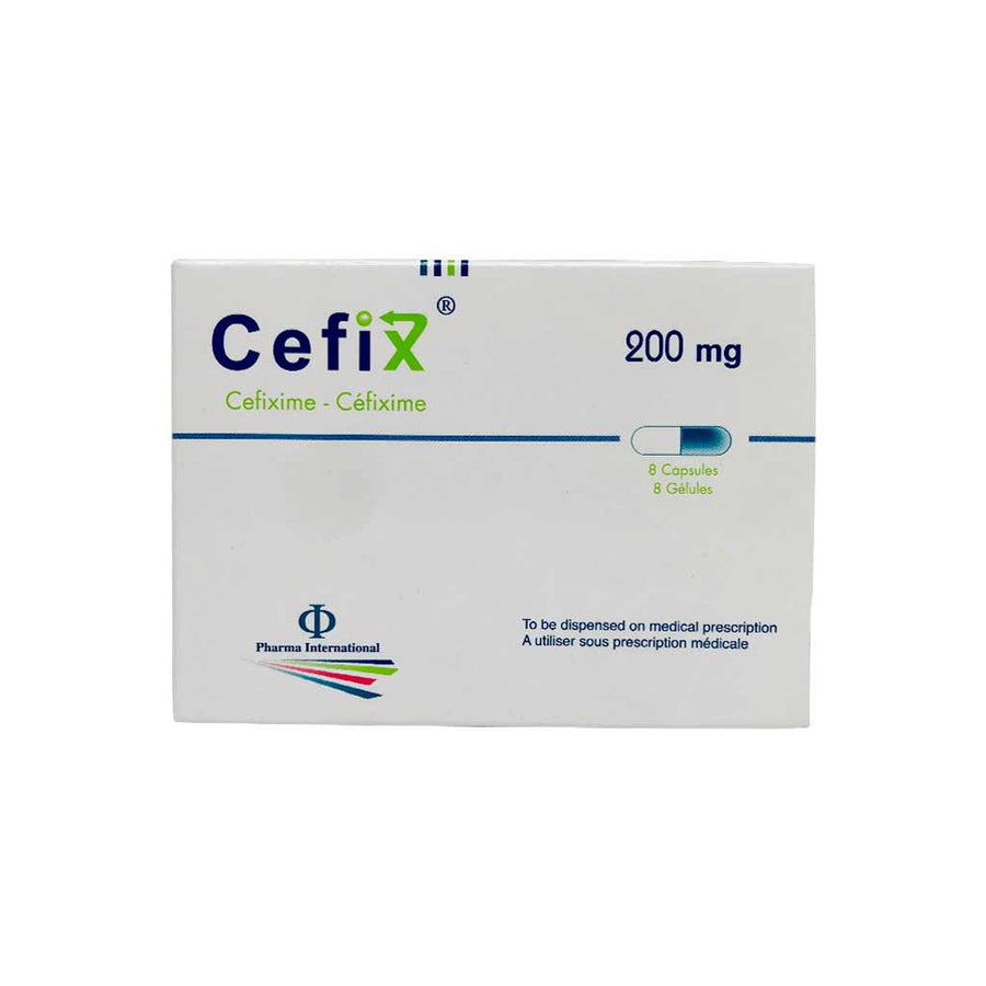 Cefix 200mg Cap - 8's