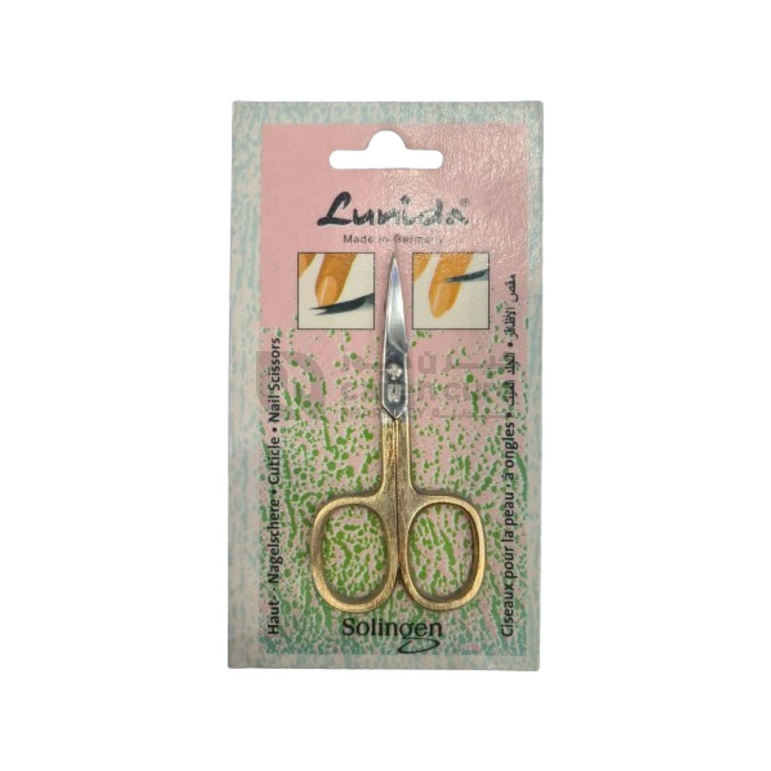 Lunida Solingen Nail Scissors Gold Plat