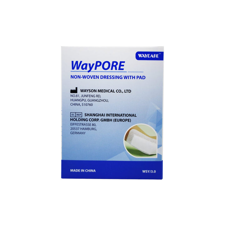 Waycare Waypore Adh Non Wov Dress Pads 6 X7Cm 100'S