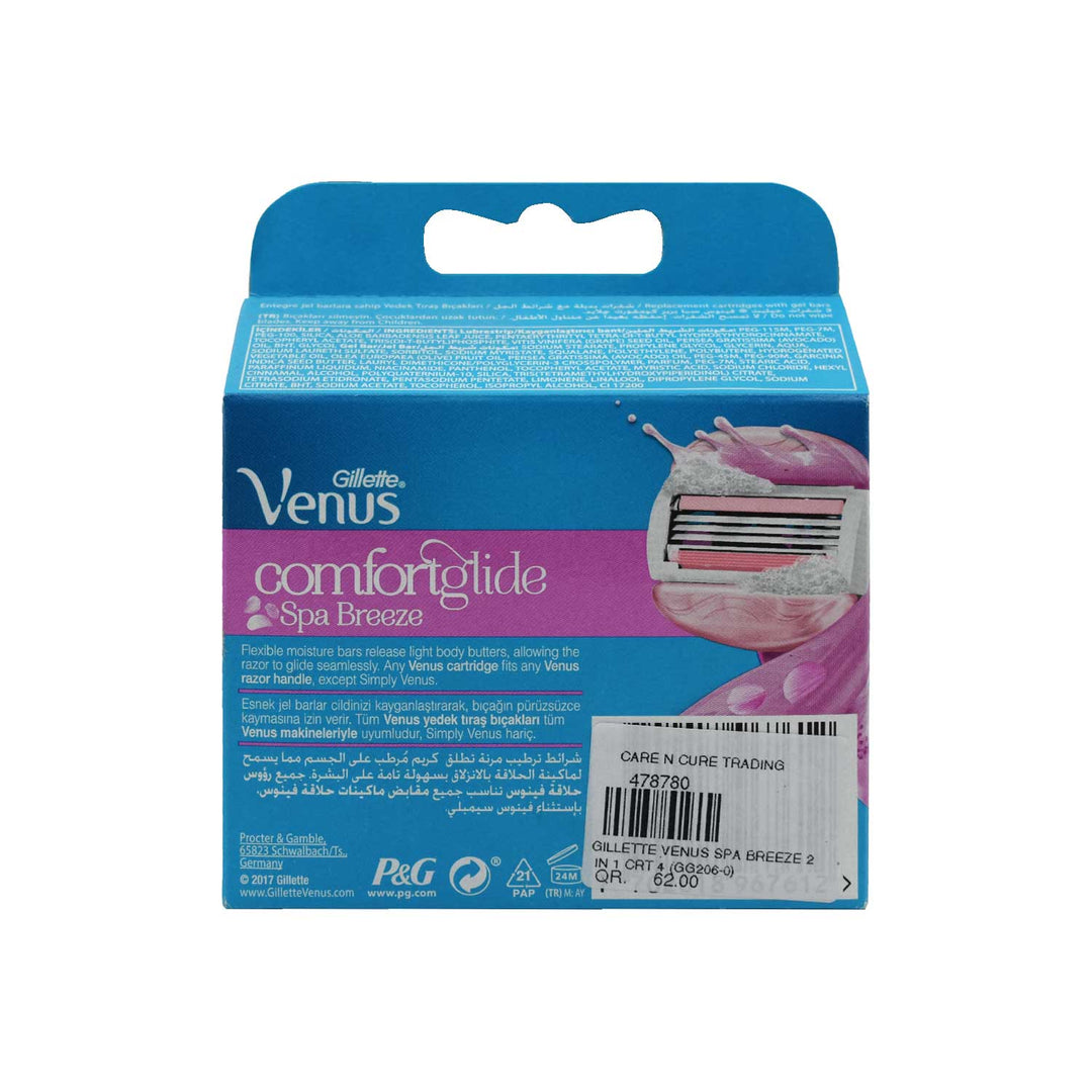 Gillette Venus Spa Breeze 2 In 1 Crt 4 (Gg206-0)