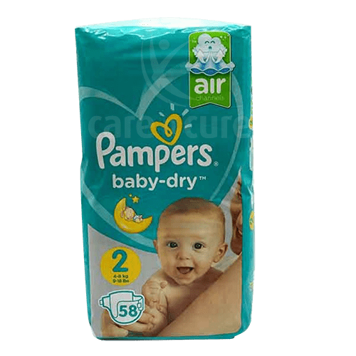 Pampers_ ml Diaper S2 Vpp (2X58) S226-0