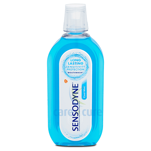 Buy Sensodyne Mouth Wash Cool Mint 500ml Online at Best prices in Qatar ...