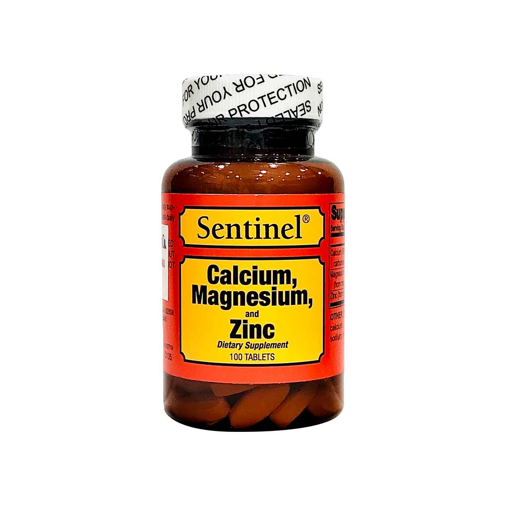 Sentinel Calcium Magne & Zinc Tablets 100's