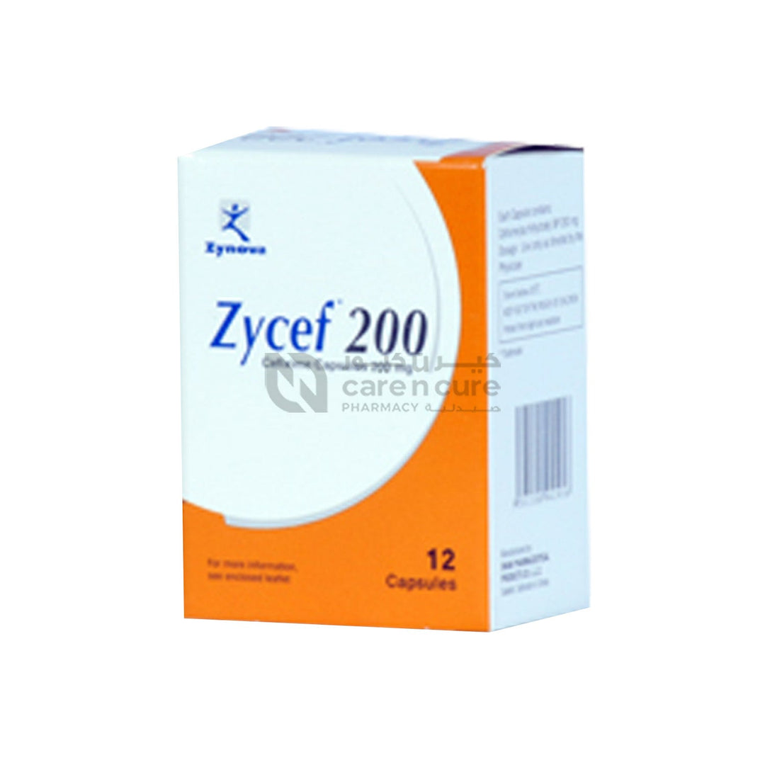 Zycef 200Mg Cap 12 Pieces