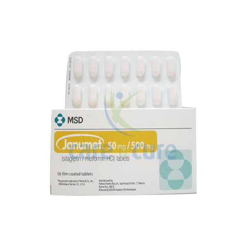 Janumet 50/500mg Tablets 56S