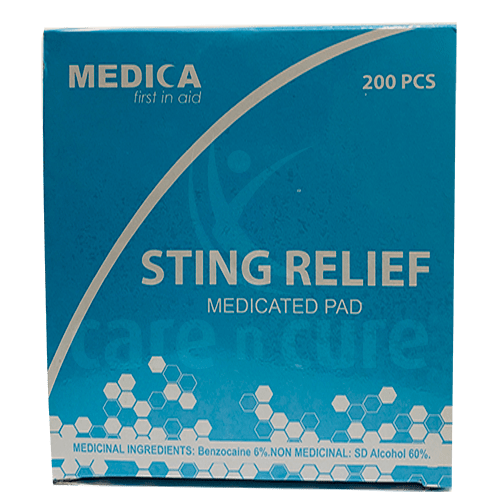 Medica Sting Relief Medicated 65 X 30 mm 200's