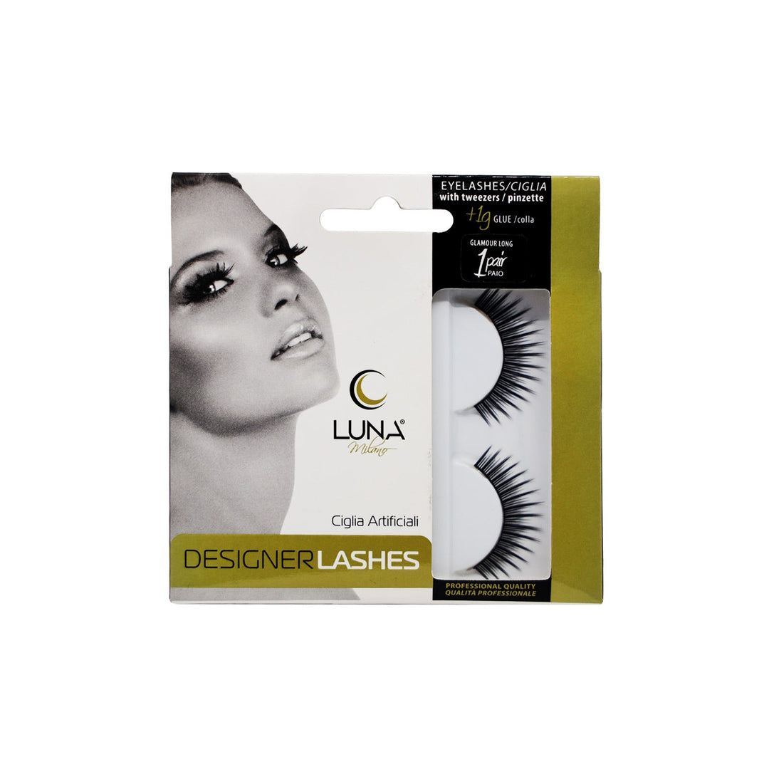 Luna Fashion Lashes (1Pair)- Glamour Long (4) Lu049