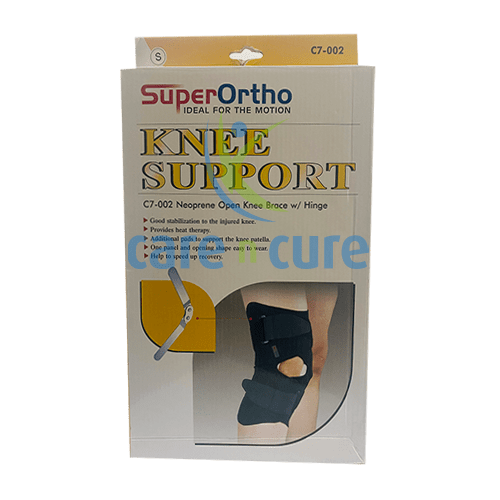 So Neoprene Knee Support W/Hinge C7-002 (S- 30~ 34 cm)