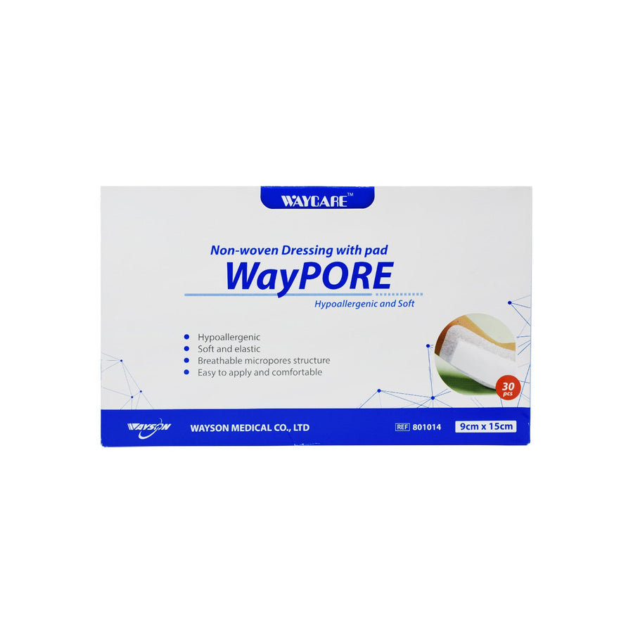 Waycare Adh With Absorbent Pads 9 X 15 Cm 30'S