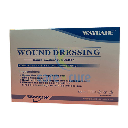 Waycare Gauze Swab 7.5 X 7.5 cm 50S 