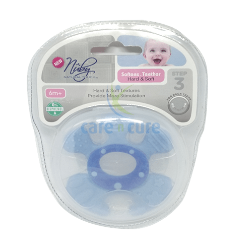 Buy Nuby Nt. Softees Hard & Soft Teether 67907 Online at Best prices in ...