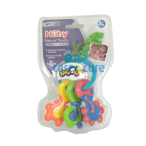 Nuby Nt. Ring O' Keys Teether 3M+ 67932