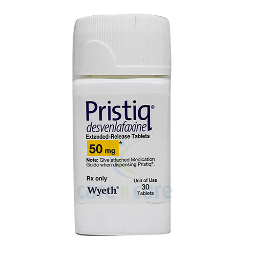 Pristiq 50mg Er Tablets 30's