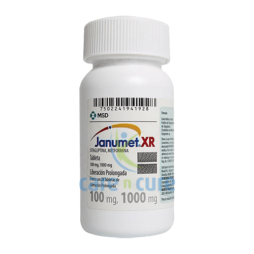 Janumet Xr 100Mg/1000mg Tablets 28's