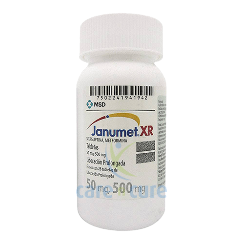 Janumet Xr 50Mg/500mg Tablets 56's