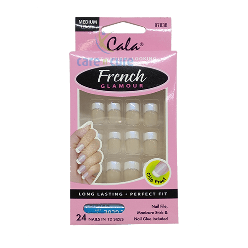 Cala French Glamour Nail Kit 24's(M) 87838