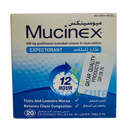 Mucinex 600mg Tablets 20S