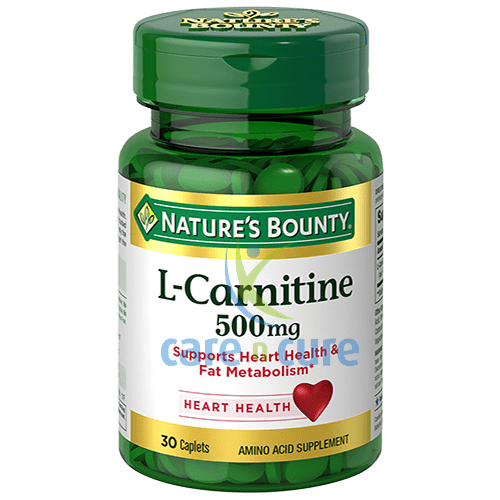 Nature's Bounty L- Carnitine 500mg Tablets 30's