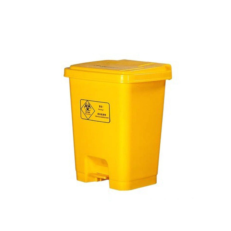 Medica Bio Hazard Waste Bin With Pedel 30 Ltr