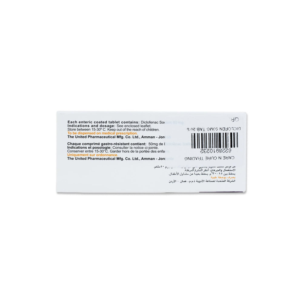 Diclofen 50mg Tablets 20S