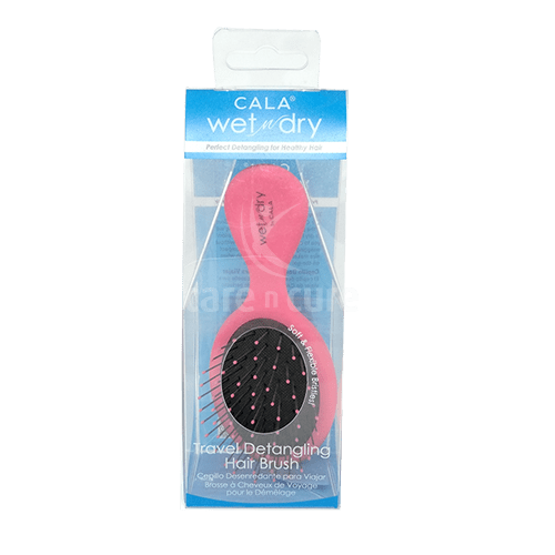 Cala Wet&Dry Trv Detangling Hair Brush Red 66784