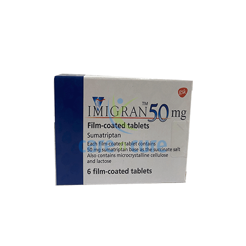 Imigran 50mg Tablets 6S