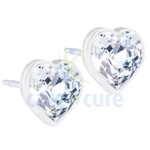 Blomdahl Cj Mp Heart 6mm Crystal 15-0121-01 [B]