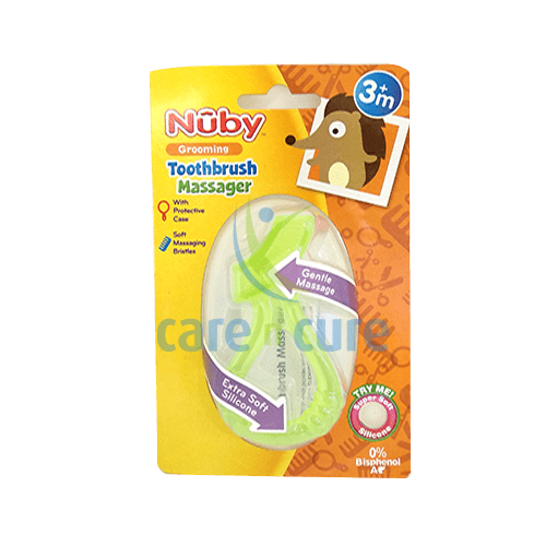 Nuby Toothbrush Massager 3M+ 760