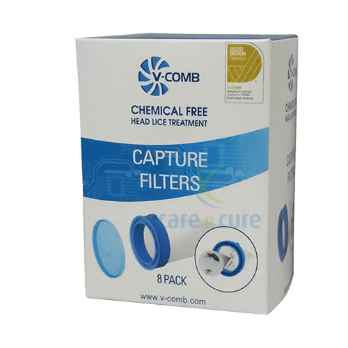 Licetec V-Comb Capture Filters Pkt 8's