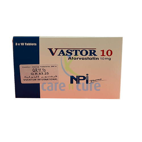 Vastor 10mg Tablets 30S