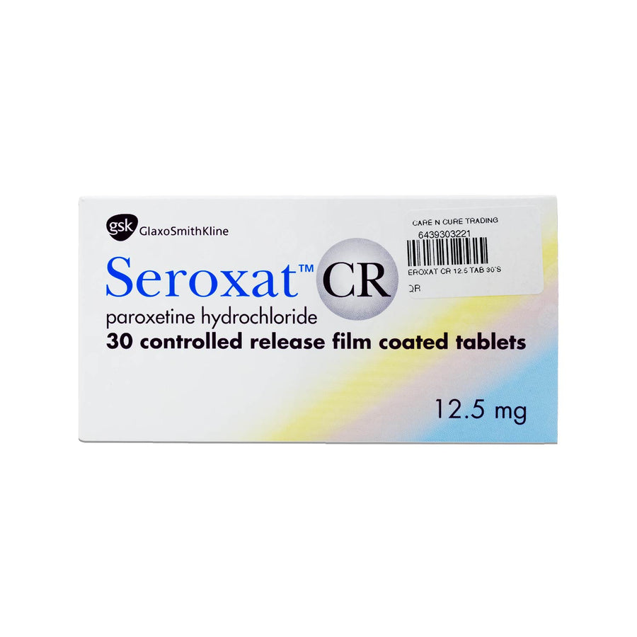 Seroxat Cr 12.5 Tab 30'S