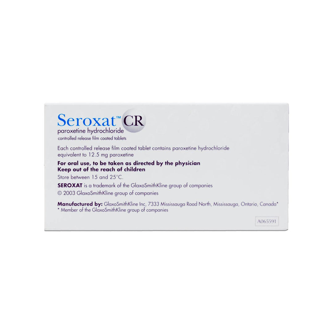 Seroxat Cr 12.5 Tab 30'S