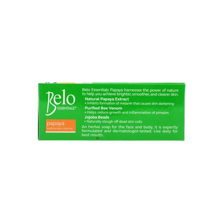 Belo Essential Brighten Soap Papaya Green 135gm