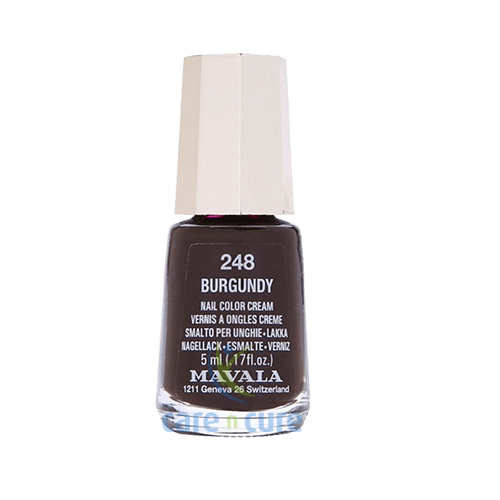 Mavala Nailpolish 248 Burgundy 5 ml