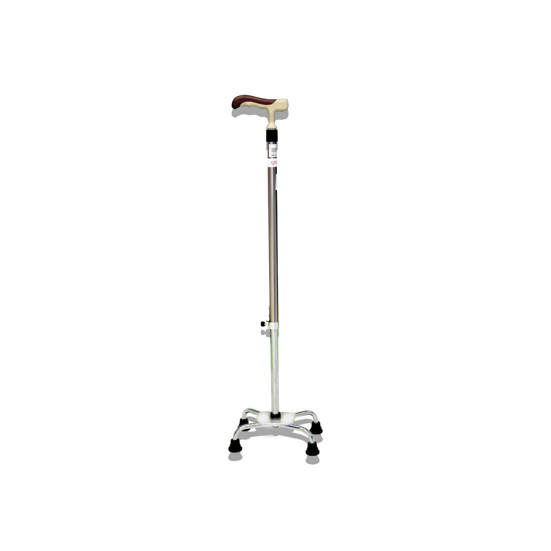 Yuwell Walking Stick 4 Leg Yu852 Black /Silver