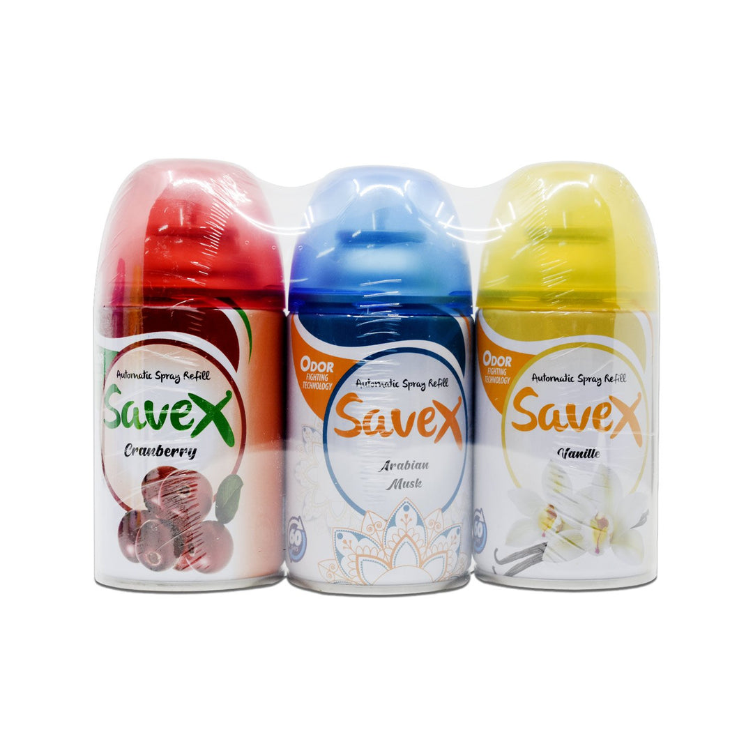 Savex Air Freshner 250ml 3'S Bundle