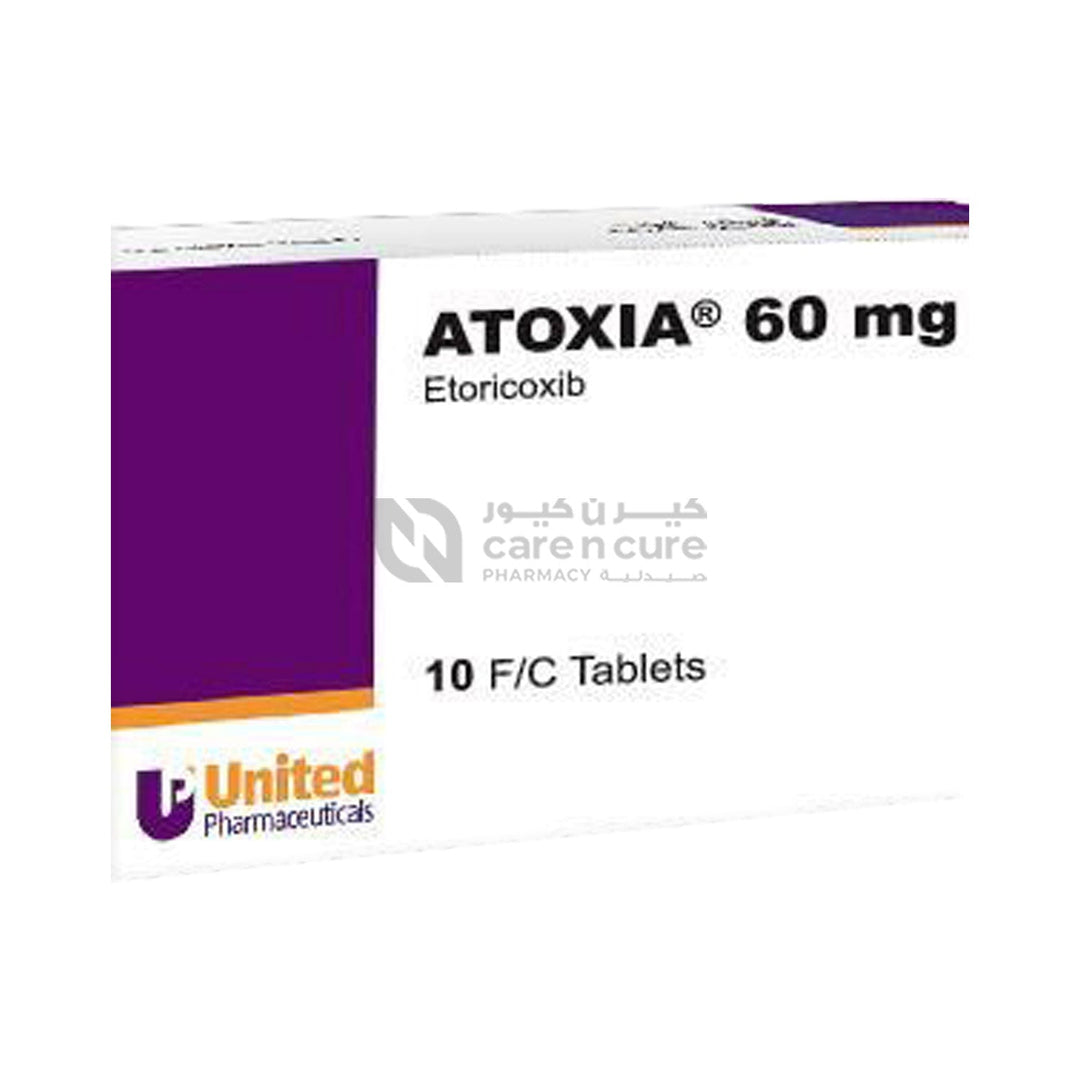 Atoxia 60 mg Fc Tablet10 Pieces