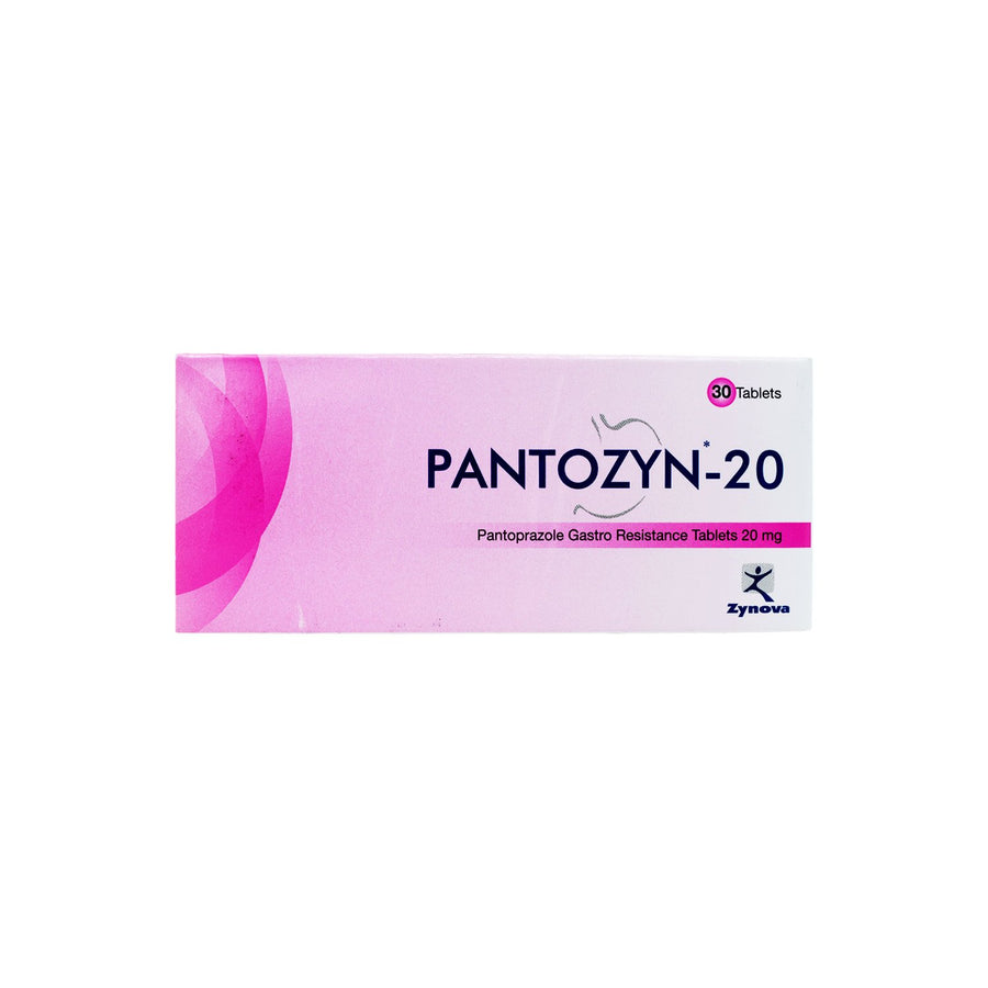 Pantozyn 20mg Tablets 30's