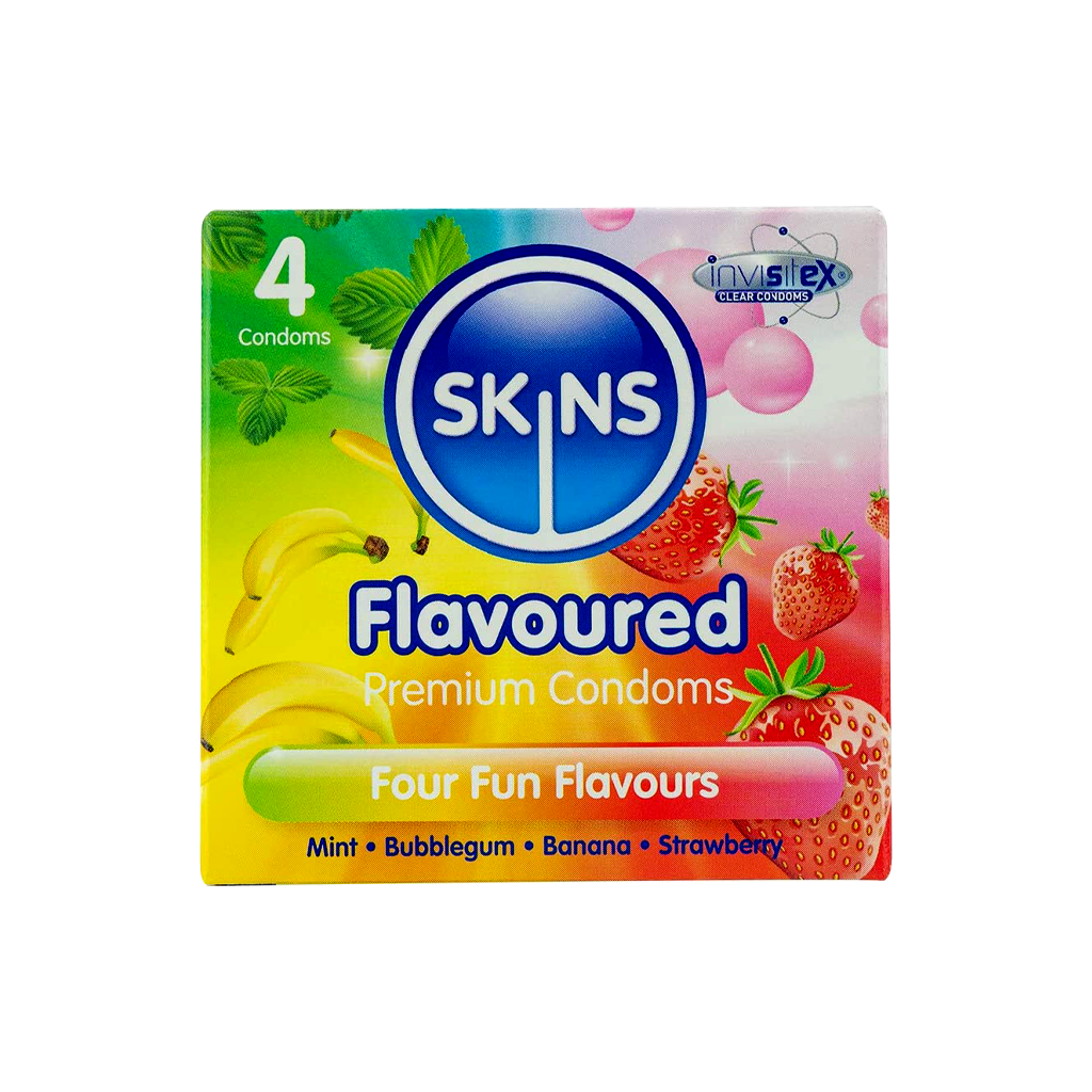 Skins Flavours Condoms 4's