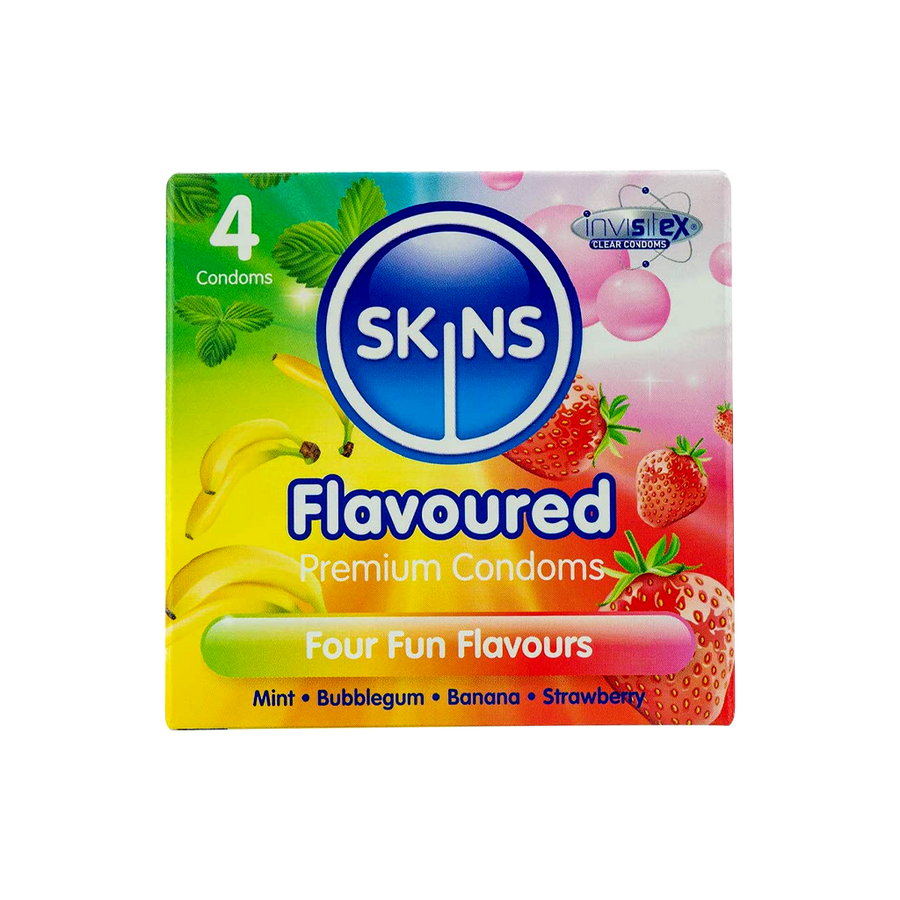 Skins Flavours Condoms 4's