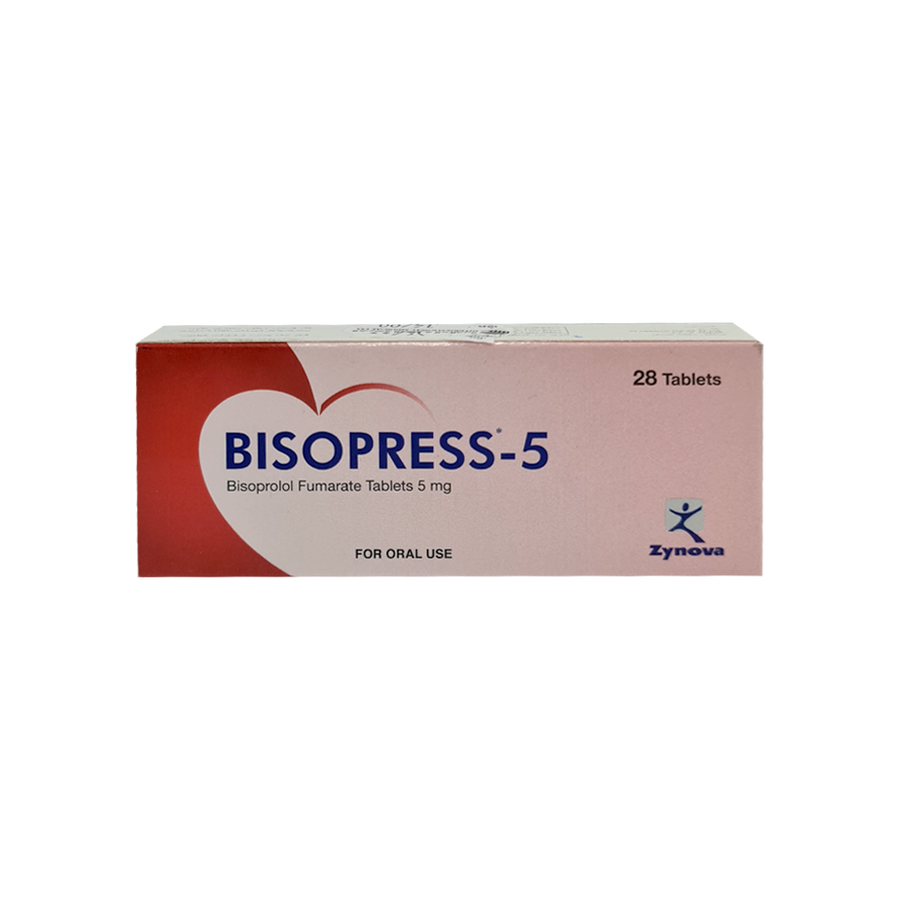 Bisopress 5 mg Fc Tablets 28's