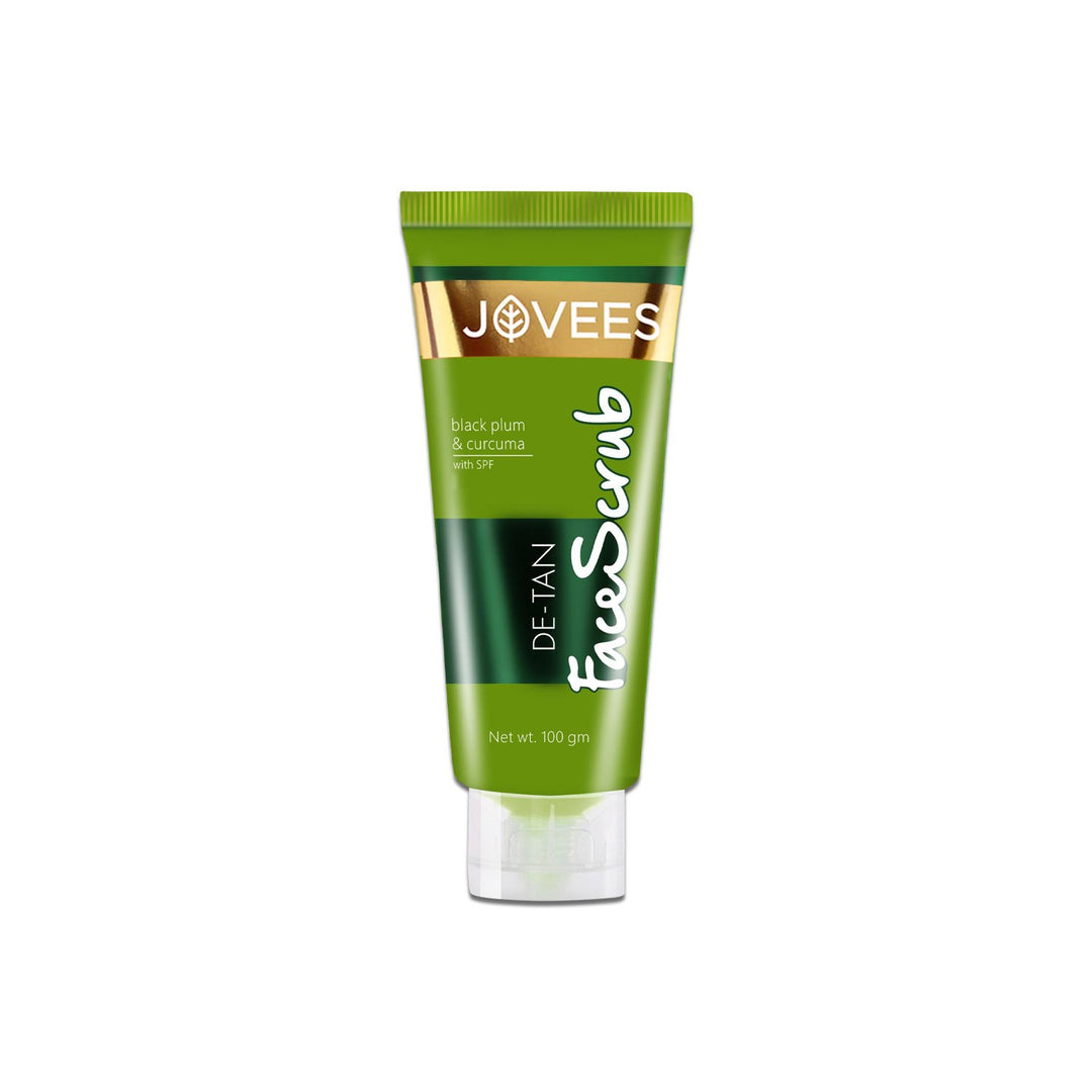 Jovees De-Tan Scrub Black Plum & Curcuma 100gm